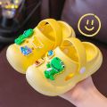 High Heels Big Kids Slippers Cute Dinosaur Cartoon Dress Up Shoes Boys Girls Soft Floor Wear Casual Childrens sandals girls for boys. 
