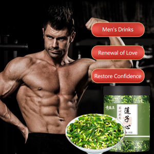 Lotus Plumule Tea Lotus Seed Core Tea for Men herbal tea Canned lotus seed heart fresh handmade lotus heart tea Lotus seed heart tea strengthens body and long-lasting endurance