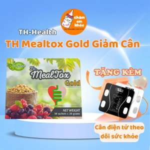 Bột TH Mealtox Gold Hỗ Trợ Giảm Cân Bổ Sung Chất Xơ Malaysia 500g