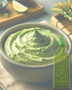 Crying Thaiger Wasabi Sriracha Chili Sauce 440mL – Spicy & Tangy Dip for Cooking & Meals