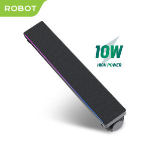ROBOT Soundbar Speaker RB680 Wireless 5.3 Sky Sound Field 75° Dual Connection Ultra With RGB Light Design - Garansi 1 Tahun