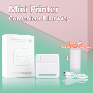 【Ready Stock】LIOTOG Portable Mini Pocket Printer Inkless Label Printer for Labels Receipts Photos Notes and Memos - Compatible with Any Phone