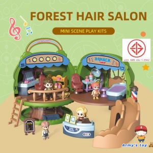 ของเล่น HG Mini Scene Play Kits รุ่น Forest hair salon G0062