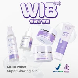 Mooi Paket Lengkap Super Glowing 5 in 1 Series