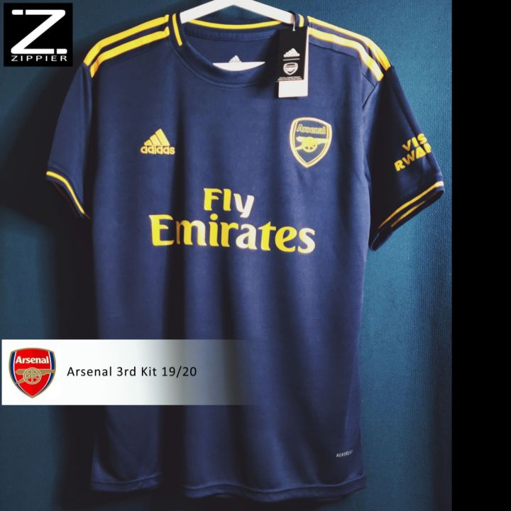arsenal blue and gold kit