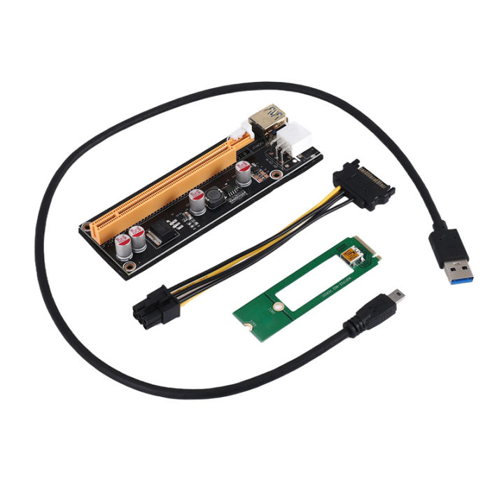 Kaart PCI-E 1 Tot 4 Riser Kaart – USB 3.0 Extender Voor Het Uitbreiden Van PCI-E Slots Op Windows PC PCIe Splitter