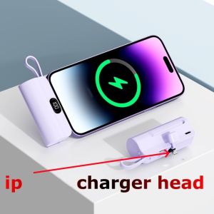 [SG Gifts] Power Banks Magnetic  30000mAh Mini Type c Cable  Wireless  fast charging