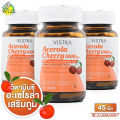 Vistra Acerola Cherry 1000 mg วิสทร้า อะเซโรล่า เชอร์รี่ [3 กระปุก] วิตามินซี ธรรมชาติ. 