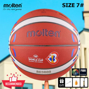 Molten BG5000 BG4500 Basketball Ball Category 7 PU Leather Material FIBA Official Match Indoor Outdoor Basket Training Ball