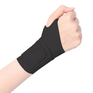 Mishilei Breathable Wrist Brace Men Women Cooling Sport Fitness Slim Carpal Tunnel Support Strap