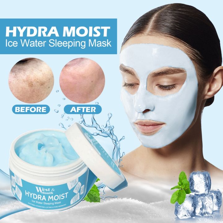 Beauty Hydra Moist Ice Water Sleeping Mask 300g With Cooling Effect ...