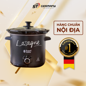 Nồi nấu chậm Russel Hobbs 35L Chalkboard màu đen nội địa Đức GermanySnT 270002