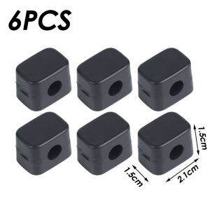 6Pcs Magnetic Data Cord Organizer Cable Management Clips Cord Organizer Under Desk Cable Keeper Wire Holder Keeper Organizer Magnetic Cable Clips for HomeOfficeCarDeskNightstand