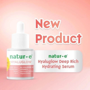 Natur E Hyaluglow Deep Rinch Hydrating Serum & Moisture Gel Series | Ceraglow Skin Barrier Series | Moisturizer Gel | Serum Wajah