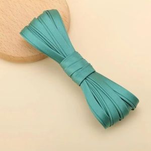 MODERNLUX 1CM Sateen Edge Sewing Ribbon Cord Rope Fabric 10MM Width Cheongsam Piping Trim Durable 5M Satin Ribbon For Clothes