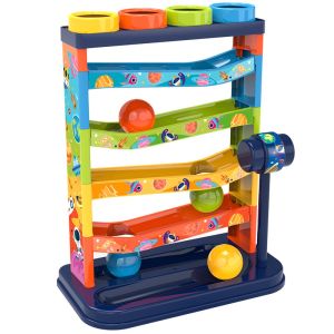 Pound & Knock Ball Toys Child & Baby Educational Early Learning  Gift Childrens Multi-layer Track Percussion