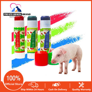 3Pcs Livestock Crayon Identify Marker Red/Green/Blue Pig Marker Crayon Farm Animal Marker Pen for Cow Piglet Sheep