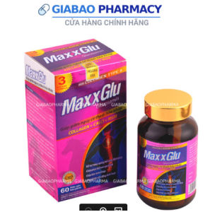 Viên uống MAXXGLU bổ sung glucosamine hỗ trợ xương khớp - Hộp 60 viên