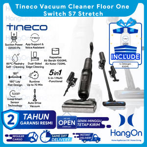 Tineco Floor One Switch S7 Wet and Dry Cordless Vacuum Cleaner Multifungsi Vakum Penyedot Debu Lantai | SwitchS7 Stretch
