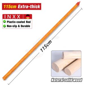INXX Stainless Steel Wire Floor Scrub Brush with HandleStiff Bristle Brush for GaragePatioGarden Moss
