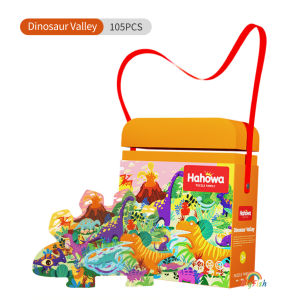 Special Shaped Jigsaw Puzzle for Kids in Shoulder Bag Storage Education Toys for Kids Learning Toys for Kids Toys Dinosaur Toys for Kids Jigsaw puzzle kids IQ puzzle Jigsaw Puzzles Children gift toys for toddler toy gift Kids puzzle toys