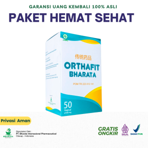 Obat ISK Pria & Wanita Infeksi Saluran Kencing Kemih Paling Ampuh - ORTHAFIT BHARATA Original 100%