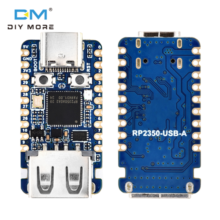 diymore RP2350-USB-A Mini Development Board Based On RP2350A Type C ...