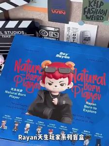 Rayan Natural Born Player Series Figures blind action figure collection decorative gift toy doll