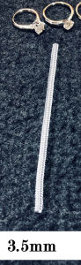 [Singapore Seller] Customize Ring Adjuster Silicon Spiral Cord Snuggy for Diamond Engagement Ring