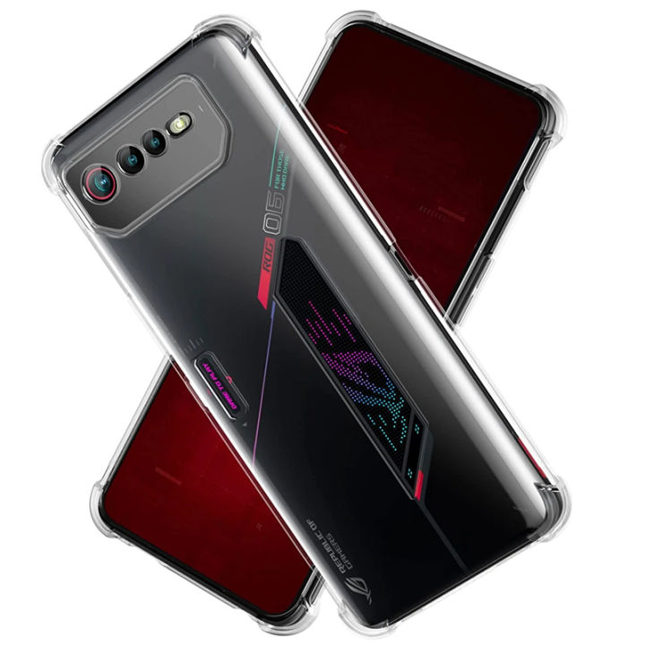 For Asus ROG Phone 6pro 6D Ultimate Slim Crystal Clear Soft TPU