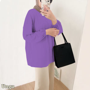 kaos oversize atasan wanita kekinian murah