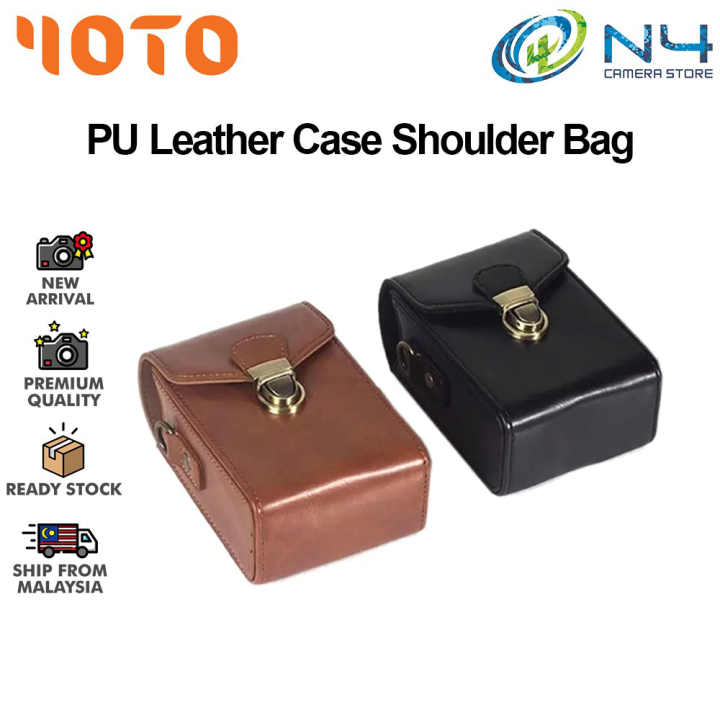 Retro Camera Leather Case Shoulder Bag for Canon Powershot G7XII