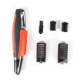 2 In 1 Electric Nose Ear Trimmer,Multi-Functional Men's Hair Remover for Hair Removal Eyebrow Shaping Hair Trimmer Switchblade Shaver Grooming Tool Kit Men's Nose Ear Face Neck Eyebrow Hair Mustache Beard Trimmer Painless Hair Removal Tool. 