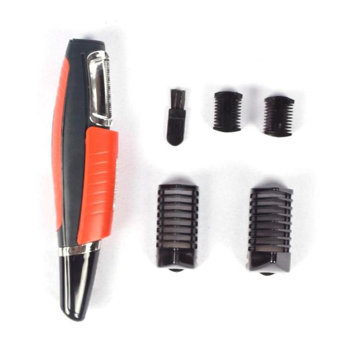 2 In 1 Electric Nose Ear Trimmer,Multi-Functional Men's Hair Remover for Hair Removal Eyebrow Shaping Hair Trimmer Switchblade Shaver Grooming Tool Kit Men's Nose Ear Face Neck Eyebrow Hair Mustache Beard Trimmer Painless Hair Removal Tool