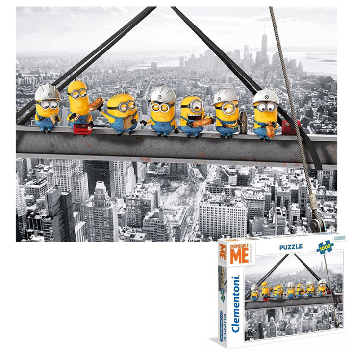 Clementoni - 39566 - Collection Puzzle Panorama - Minions 2-1000 pieces - Made in Italy - Jigsaw Puzzles for Adult