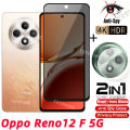 สำหรับ Oppo Reno 12 F 5G 2024สำหรับ Oppo Reno 12F 5G 12 F Reno12F Reno12 12 F 4G 5G Anti Peek ฟิล์มติดกระจกเพื่อความเป็นส่วนตัวแก้วแบบเทมเปอร์กันส่วนตัว-ฟิล์มติดกระจกเพื่อความเป็นส่วนตัวสอดแนมฟิล์มกันรอยป้องกันเต็มพื้นที่ของหน้าจอป้องกันการมอง. 