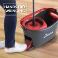 Vileda Easy Wring & Clean Mop and Bucket Set w/ Free 2 Extra Mop Heads - Home Cleaning Essentials. 