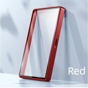 NOCASE Aluminium Frame PSA/CGC Graded Cards Protector Transparent UV Protection ic Case Power Guard Double-sided Glass Card Protective Case Card Display