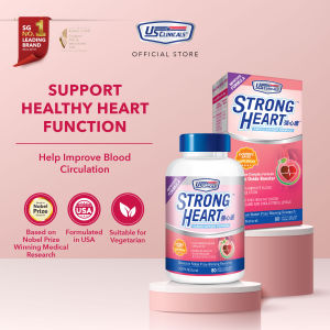 US Clinicals StrongHeart 80s | Relaxes Blood Vessels & Improves Blood Circulation | L-Arginine