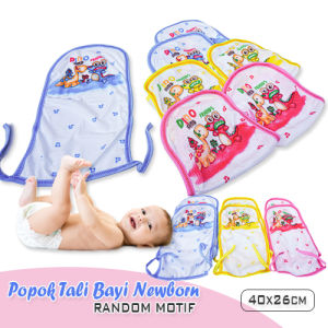Popok Bayi Baru Lahir Popok Kain Tali Bayi Random Warna - Qlisa