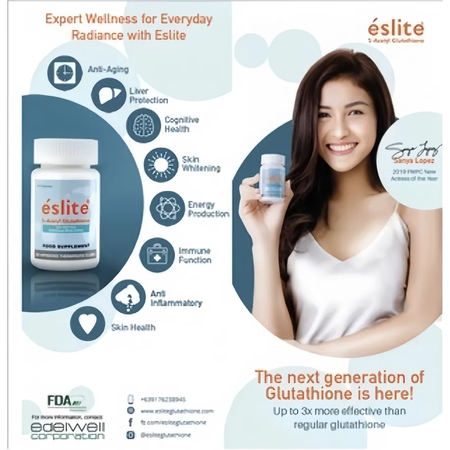 will glutathione make me white Eslite Glutathione: The Newest Revolution to Wellness and Anti-Aging — Cessa main image 0