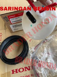 FUEL FILTER PUMP SARINGAN BENSIN BRIO CKD CBU SATYA TYPE E S RS 2012 2014 2013 2015 2016 2017 2018 2019 2020 2021 2022 2023 2024 HONDA 17048-TG1-T00 17048-TG2-T00 POMPA STRAINER TANK TANGKI RUMAH ROTAK DYNAMO DINAMO