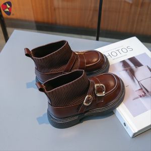 KATERINA FAshion Korean Ankle Garter Boots Shoes Kids For Girl #H-93M