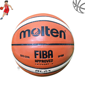 Bola Basket GL6X Basket Ball Kulit Size 6 Free Pentil Jaring