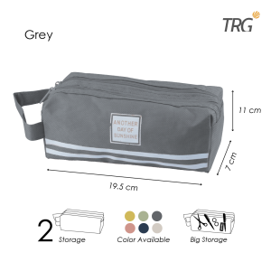 TRG Oxford Pouch Zipper Pencil Case PC-290 - Tempat Kotak Pensil Alat Tulis TRG