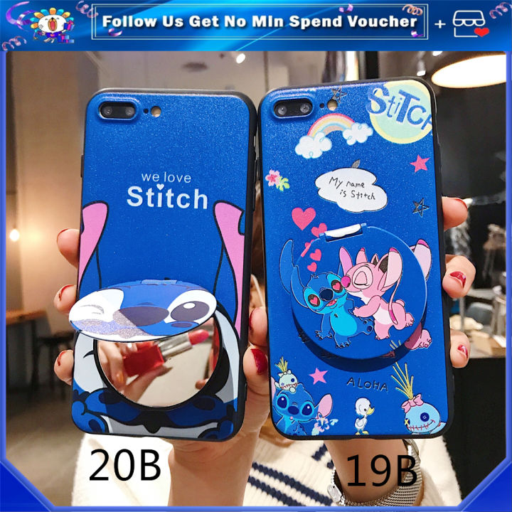 Cartoon Stitch Cover for Vivo 1812 1811 1808 1807 1806 Casing for