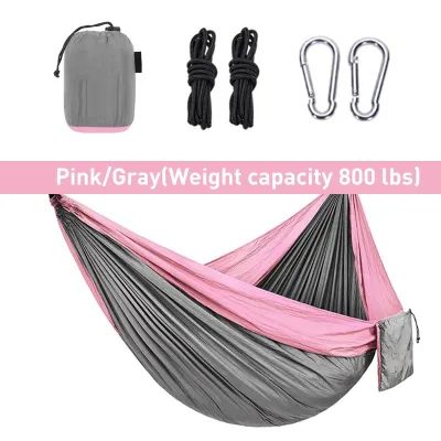Camping Hiking Hammock Duyan Double Outdoor Foldable Hammock Travel Hammock Portable Hammock