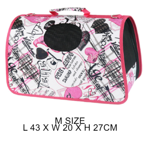 TRENY Pet Carrier Sling Bag Cat Cage Travel Foldable Waterproof Beg Sangkar Kucing 宠物背包单肩包