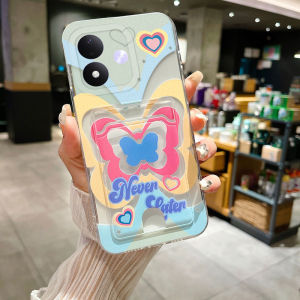 Phone Casing Redmi Note 17 Pro Max 5G New 2026 Butterfly Pattern with Card Pocket Design Clear Silicone Soft Case for Redmi Note17 Pro Max 5G Pretty Phone Cover