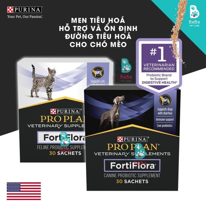 Men Tiêu Hoá PURINA FortiFlora Pro Plan Hỗ Trợ Và Ổn Định Đường Tiêu ...